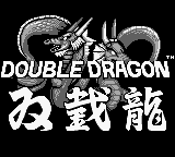 Double Dragon (Japan) Title Screen